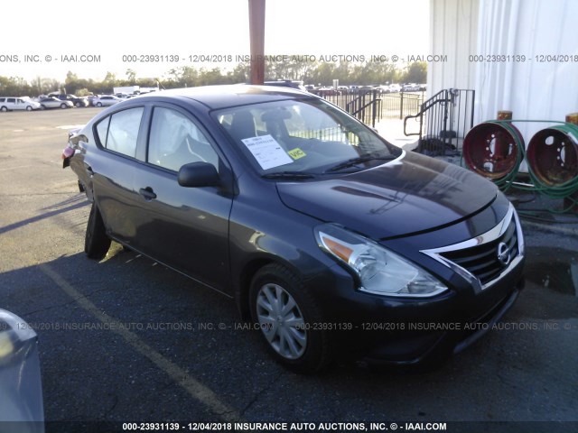 3N1CN7AP8FL835717 - 2015 NISSAN VERSA S/S PLUS/SV/SL GRAY photo 1