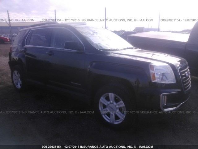 2GKFLNE30G6117021 - 2016 GMC TERRAIN SLE BLACK photo 1