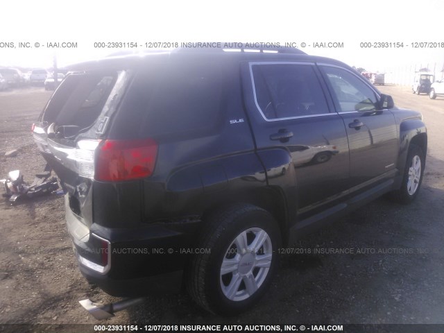 2GKFLNE30G6117021 - 2016 GMC TERRAIN SLE BLACK photo 4