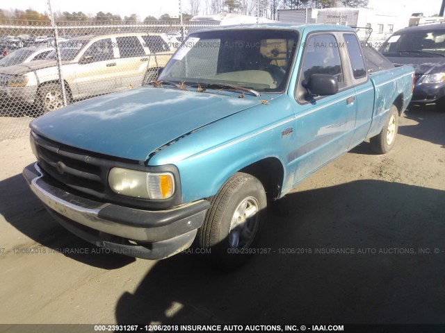 4F4CR16U3TTM32028 - 1996 MAZDA B3000 CAB PLUS BLUE photo 2