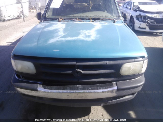 4F4CR16U3TTM32028 - 1996 MAZDA B3000 CAB PLUS BLUE photo 6