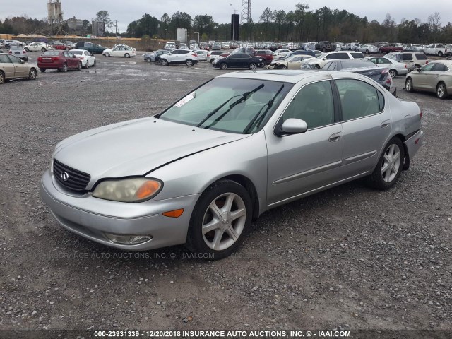 JNKDA31A73T108222 - 2003 INFINITI I35 GRAY photo 2