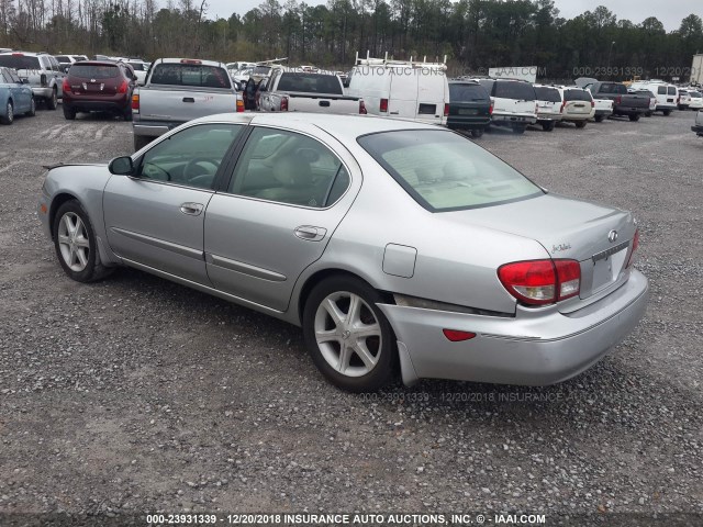 JNKDA31A73T108222 - 2003 INFINITI I35 GRAY photo 3