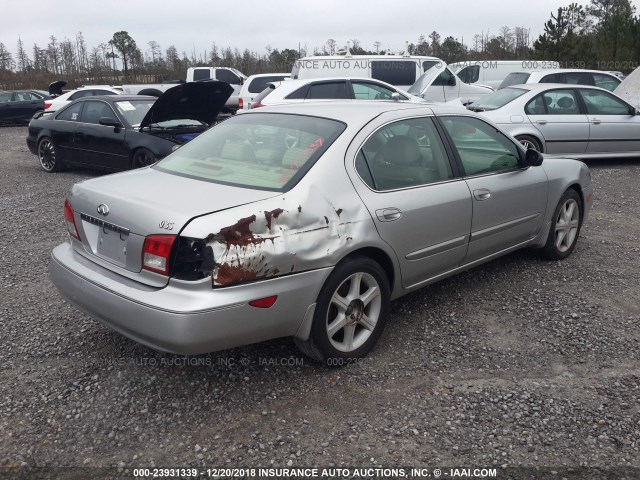 JNKDA31A73T108222 - 2003 INFINITI I35 GRAY photo 4