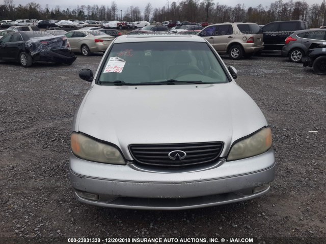 JNKDA31A73T108222 - 2003 INFINITI I35 GRAY photo 6