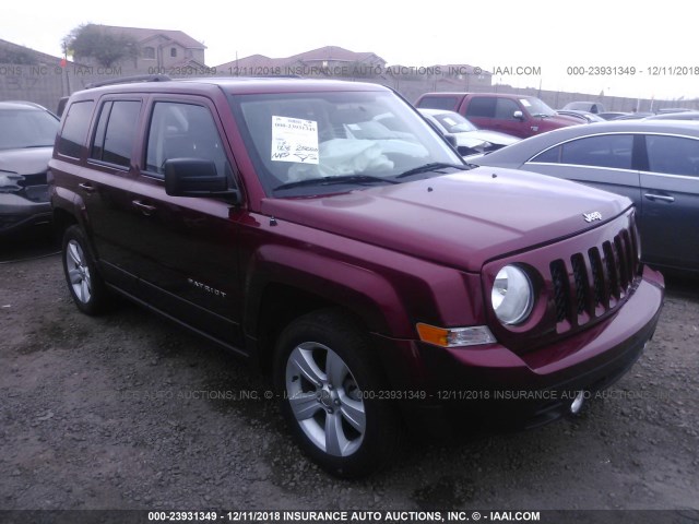 1C4NJPFA1GD676973 - 2016 JEEP PATRIOT LATITUDE RED photo 1