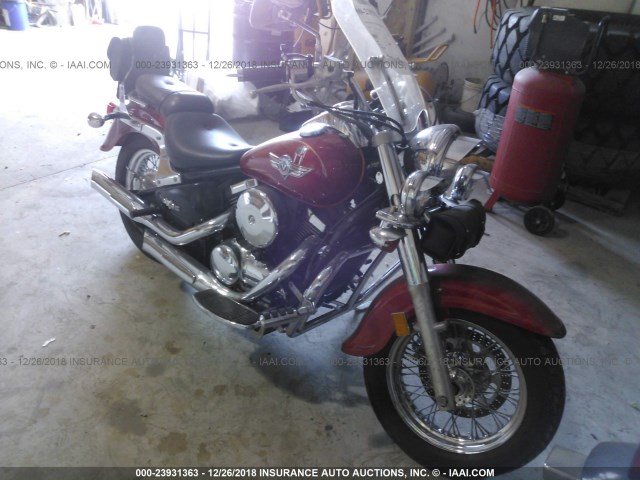 JKBVNCB155B527645 - 2005 KAWASAKI VN800 B RED photo 1