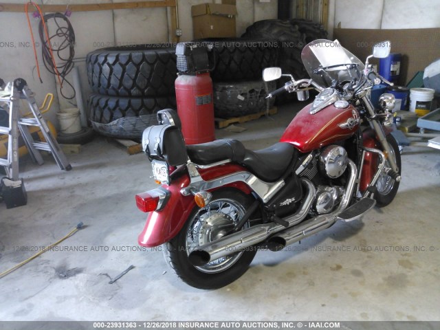 JKBVNCB155B527645 - 2005 KAWASAKI VN800 B RED photo 4