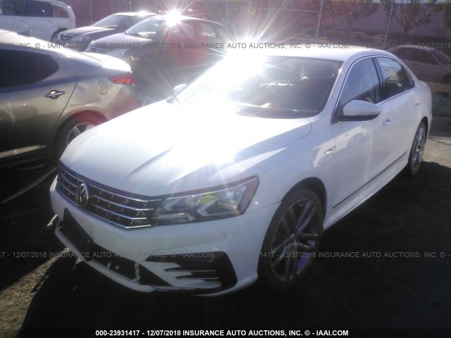 1VWDT7A38HC062392 - 2017 VOLKSWAGEN PASSAT R-LINE Ağ foto 2