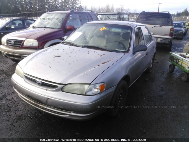 1NXBR12E0XZ242959 - 1999 TOYOTA COROLLA VE/CE/LE GOLD photo 2