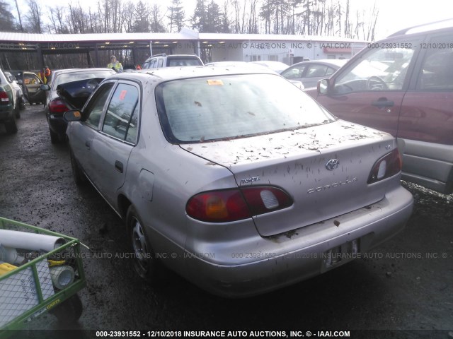 1NXBR12E0XZ242959 - 1999 TOYOTA COROLLA VE/CE/LE GOLD photo 3