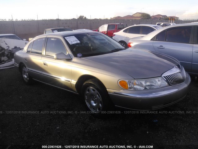 1LNHM97V1YY885525 - 2000 LINCOLN CONTINENTAL  TAN photo 1