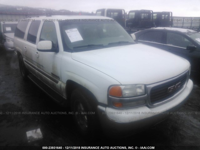 3GKFK16T1YG131087 - 2000 GMC YUKON XL K1500 WHITE photo 1