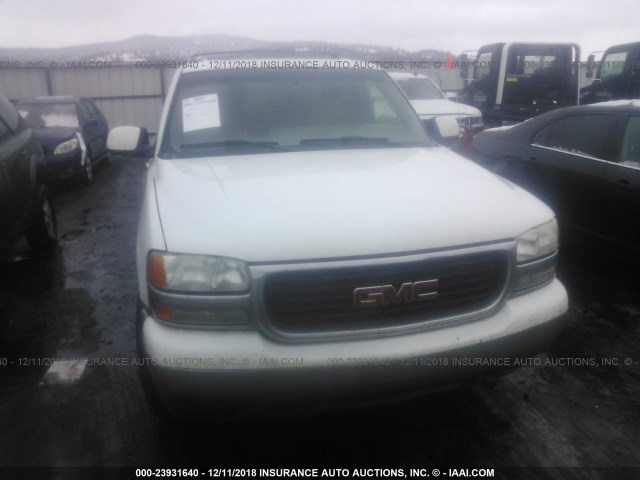 3GKFK16T1YG131087 - 2000 GMC YUKON XL K1500 WHITE photo 6