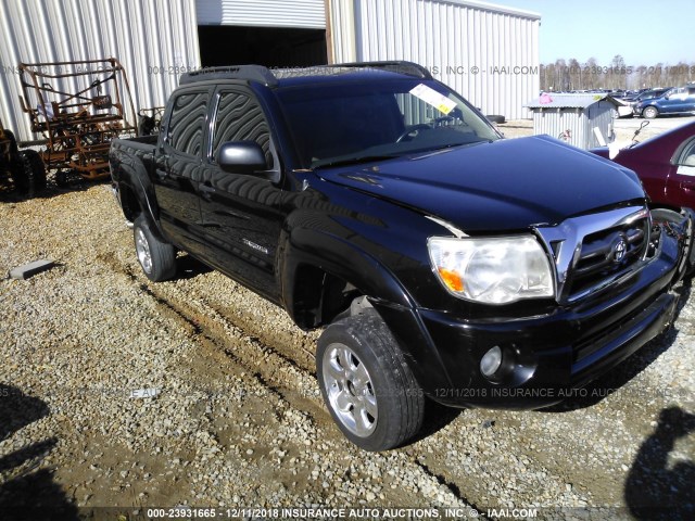 3TMJU62N09M081290 - 2009 TOYOTA TACOMA DOUBLE CAB PRERUNNER BLACK photo 1