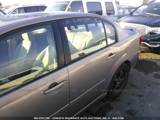 1G1ZT58N88F105429 - 2008 CHEVROLET MALIBU LT/CLASSIC BROWN photo 6