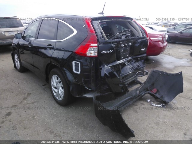 2HKRM3H76GH552288 - 2016 HONDA CR-V EXL BLACK photo 3