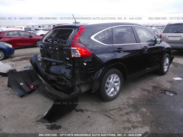 2HKRM3H76GH552288 - 2016 HONDA CR-V EXL BLACK photo 4