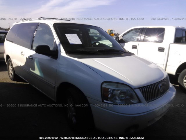 2MRDA23205BJ04563 - 2005 MERCURY MONTEREY PREMIER WHITE photo 1