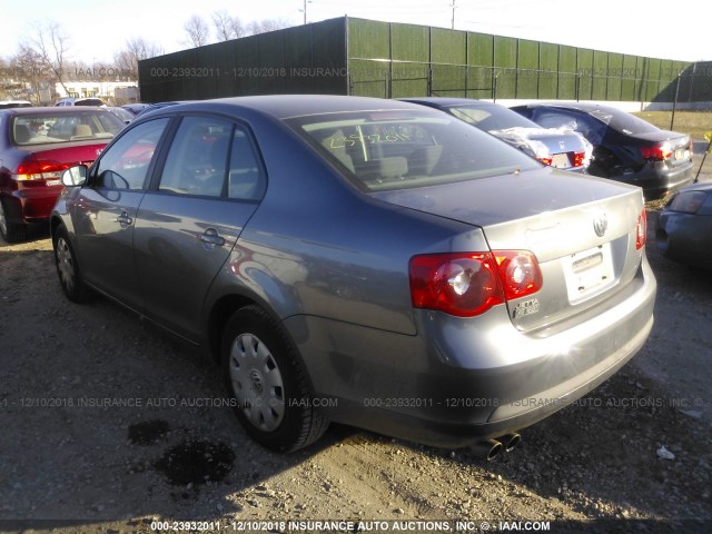 3VWPG71K66M667743 - 2006 VOLKSWAGEN JETTA VALUE GRAY photo 3