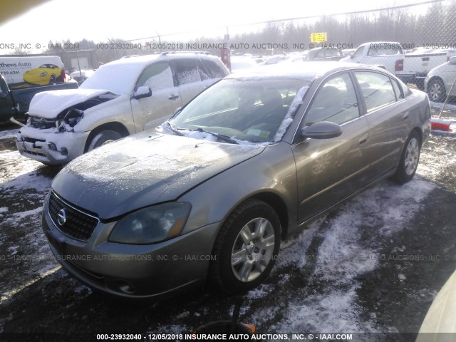 1N4AL11D86N378135 - 2006 NISSAN ALTIMA S/SL GRAY photo 2