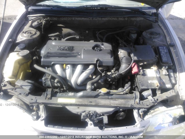 1NXBR12E7XZ265994 - 1999 TOYOTA COROLLA VE/CE/LE 灰色 照片 10