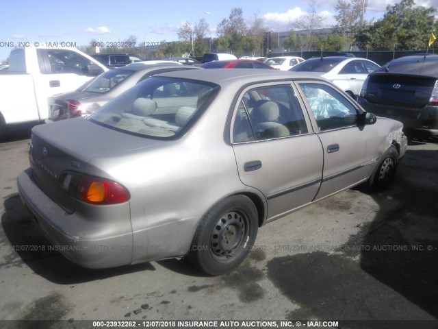 1NXBR12E7XZ265994 - 1999 TOYOTA COROLLA VE/CE/LE 灰色 照片 4