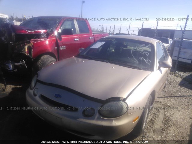 1FALP52U1TG277392 - 1996 FORD TAURUS GL BROWN photo 2