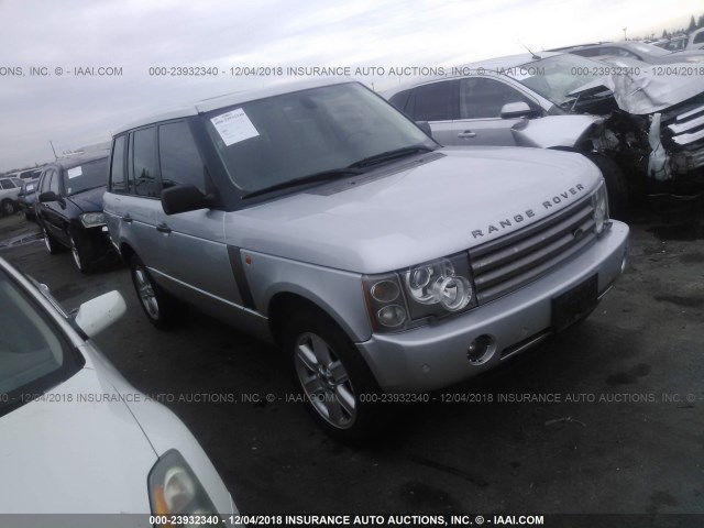 SALME11494A166441 - 2004 LAND ROVER RANGE ROVER HSE SILVER photo 1