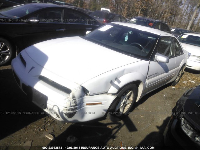 1G2WJ12M8SF343513 - 1995 PONTIAC GRAND PRIX SE თეთრი ფოტო 2