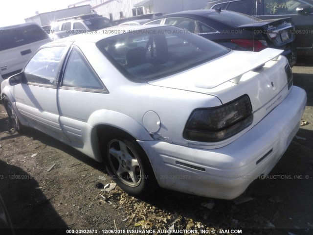 1G2WJ12M8SF343513 - 1995 PONTIAC GRAND PRIX SE თეთრი ფოტო 3