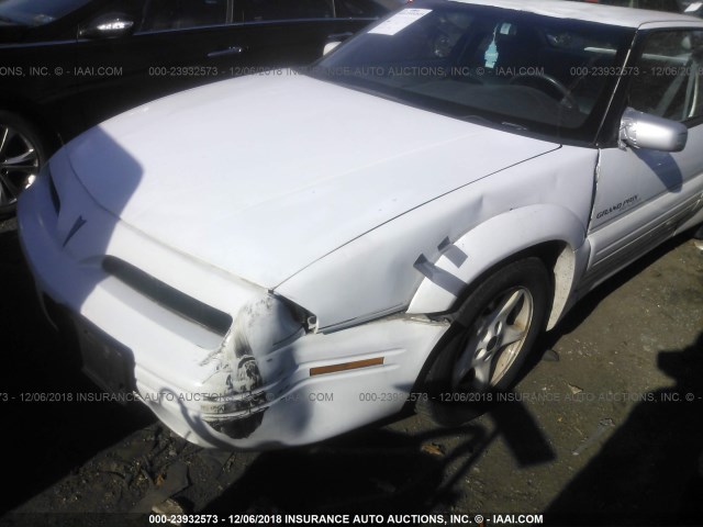 1G2WJ12M8SF343513 - 1995 PONTIAC GRAND PRIX SE თეთრი ფოტო 6