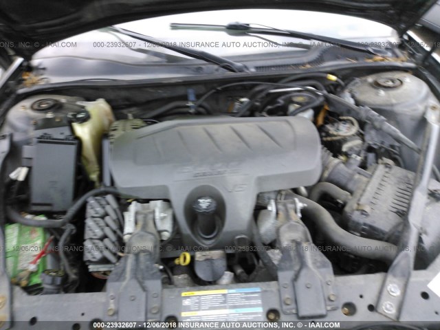 2G2WP552961274103 - 2006 PONTIAC GRAND PRIX BLACK photo 10
