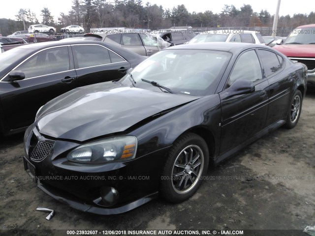 2G2WP552961274103 - 2006 PONTIAC GRAND PRIX BLACK photo 2