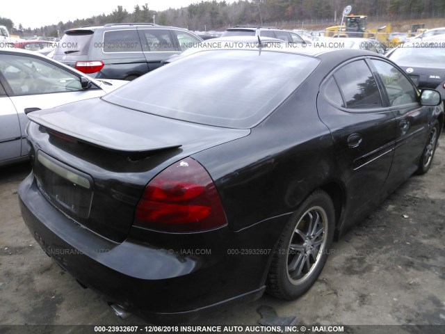 2G2WP552961274103 - 2006 PONTIAC GRAND PRIX BLACK photo 4