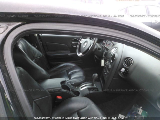 2G2WP552961274103 - 2006 PONTIAC GRAND PRIX BLACK photo 5