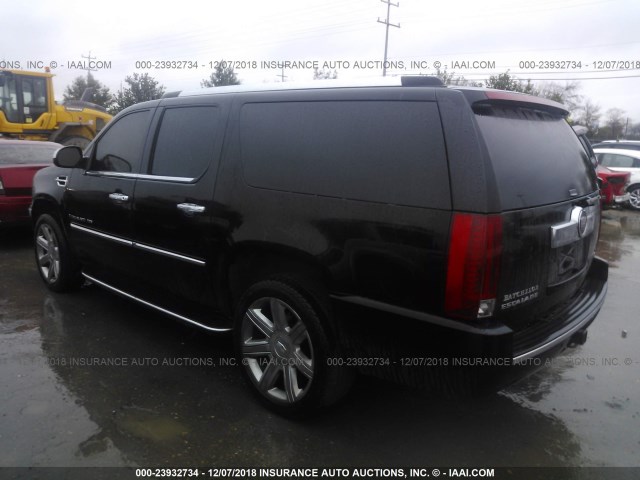 1GYFK66877R249433 - 2007 CADILLAC ESCALADE ESV BLACK photo 3