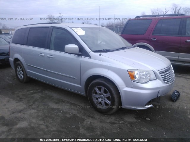 2A4RR5DG3BR623536 - 2011 CHRYSLER TOWN & COUNTRY TOURING SILVER photo 1
