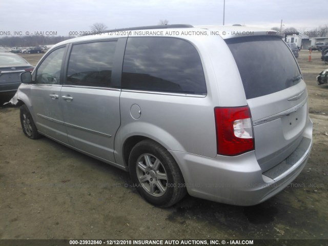 2A4RR5DG3BR623536 - 2011 CHRYSLER TOWN & COUNTRY TOURING SILVER photo 3