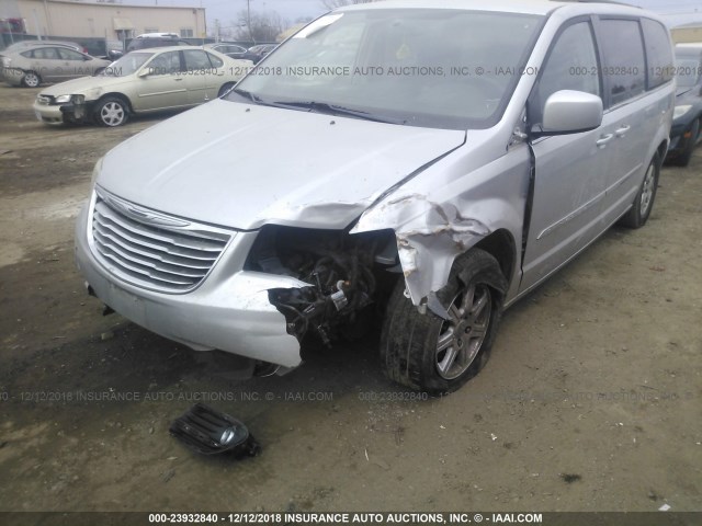 2A4RR5DG3BR623536 - 2011 CHRYSLER TOWN & COUNTRY TOURING SILVER photo 6