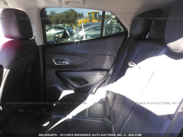 KL4CJCSB0DB155713 - 2013 BUICK ENCORE SILVER photo 8