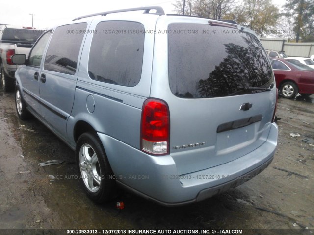 1GNDV23197D210741 - 2007 CHEVROLET UPLANDER LS BLUE photo 3