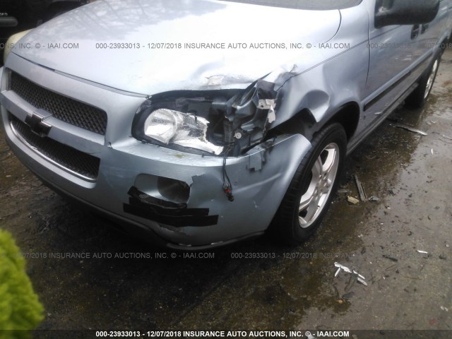 1GNDV23197D210741 - 2007 CHEVROLET UPLANDER LS BLUE photo 6