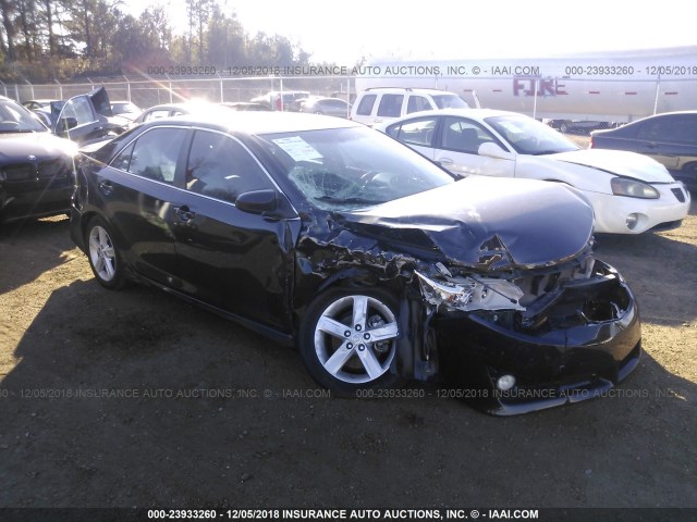 4T1BF1FK0EU342453 - 2014 TOYOTA CAMRY L/SE/LE/XLE 深蓝色 照片 1