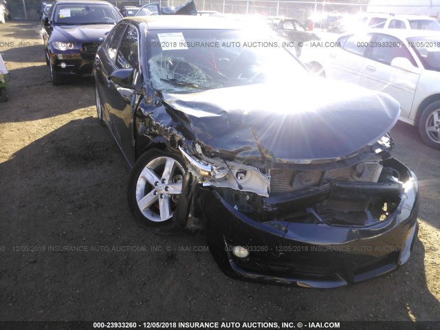 4T1BF1FK0EU342453 - 2014 TOYOTA CAMRY L/SE/LE/XLE 深蓝色 照片 6