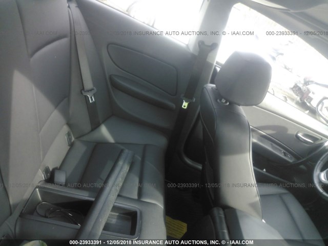 WBAUP9C55DVS95532 - 2013 BMW 128 I BLACK photo 8