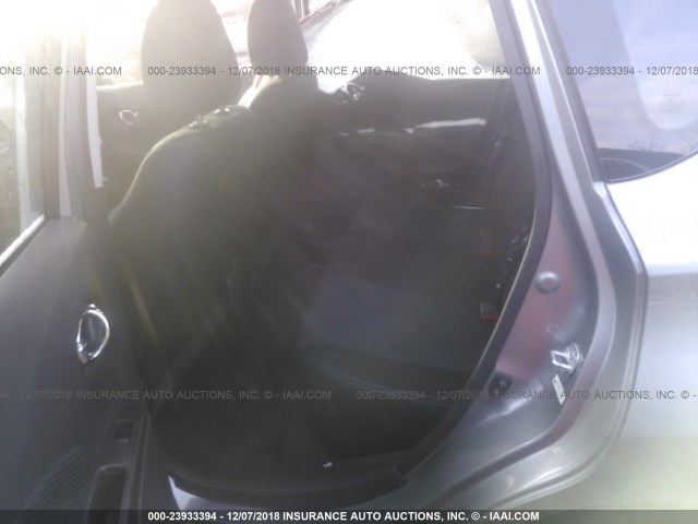 3N1CE2CP7FL353403 - 2015 NISSAN VERSA NOTE S/S PLUS/SV/SL/SR BLUE photo 8