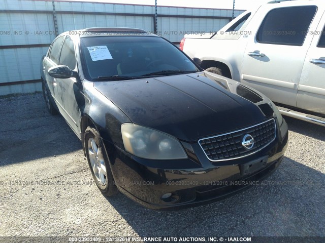 1N4AL11D06N391154 - 2006 NISSAN ALTIMA S/SL BLACK photo 1