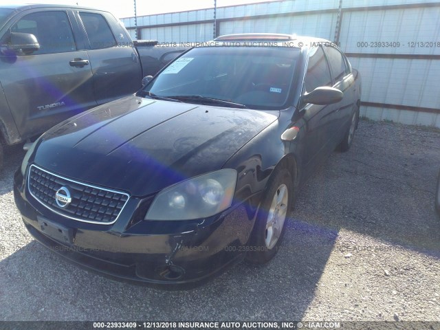 1N4AL11D06N391154 - 2006 NISSAN ALTIMA S/SL BLACK photo 2