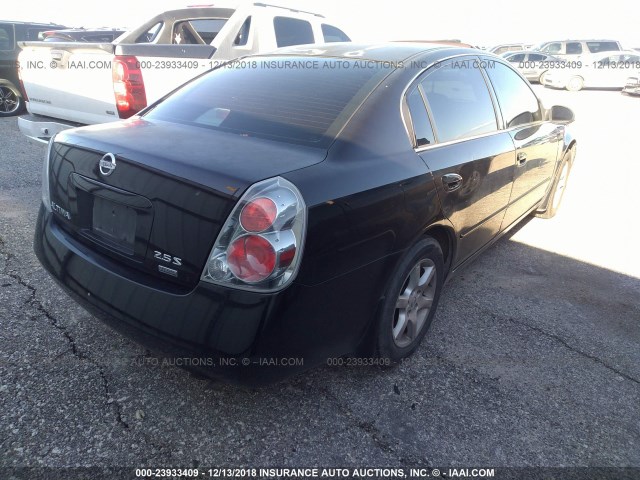 1N4AL11D06N391154 - 2006 NISSAN ALTIMA S/SL BLACK photo 4